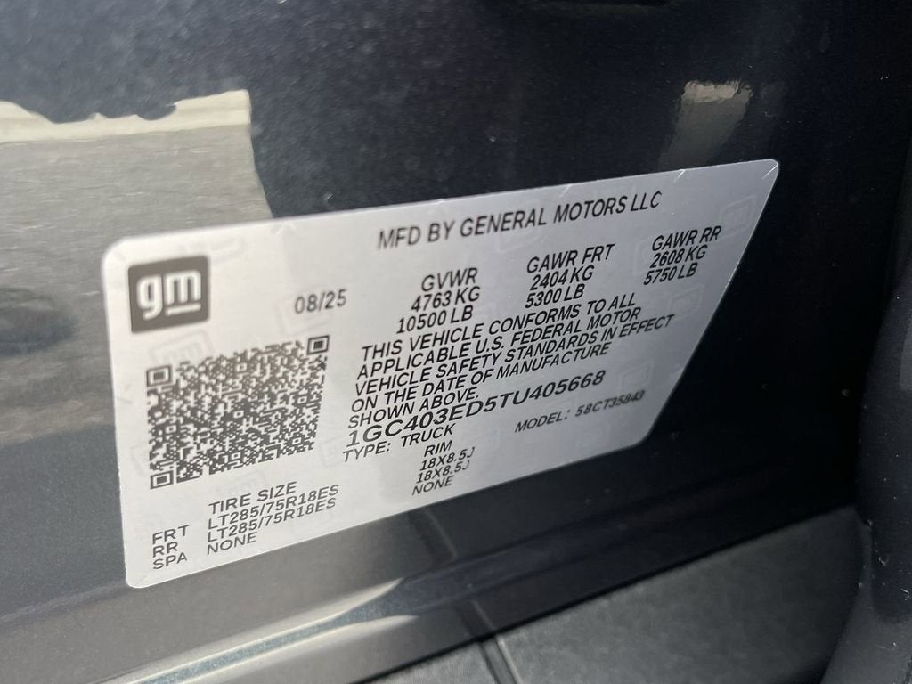 2026 Chevrolet Silverado EV Trail Boss - Extended Range