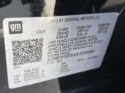 2025 Chevrolet Traverse LT