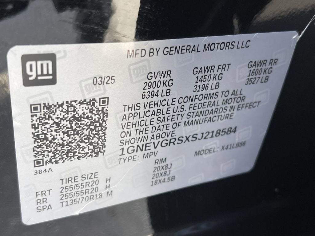 2025 Chevrolet Traverse LT