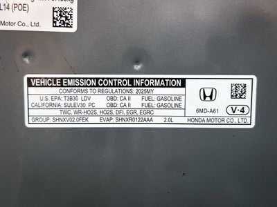 2025 Honda Civic Sport
