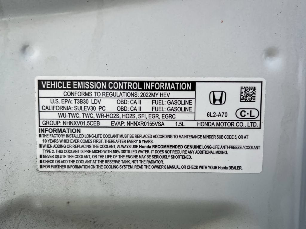 2022 Honda Insight Touring