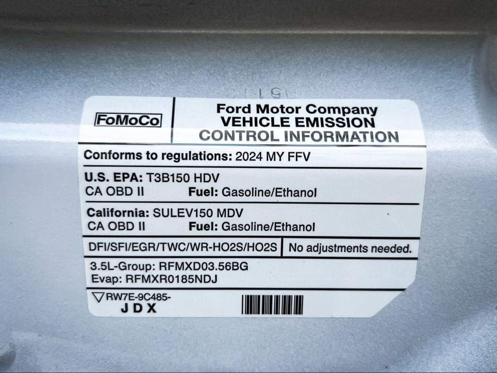 2024 Ford Transit Cargo Van T-250 130" Low Rf 9070 GVWR RWD