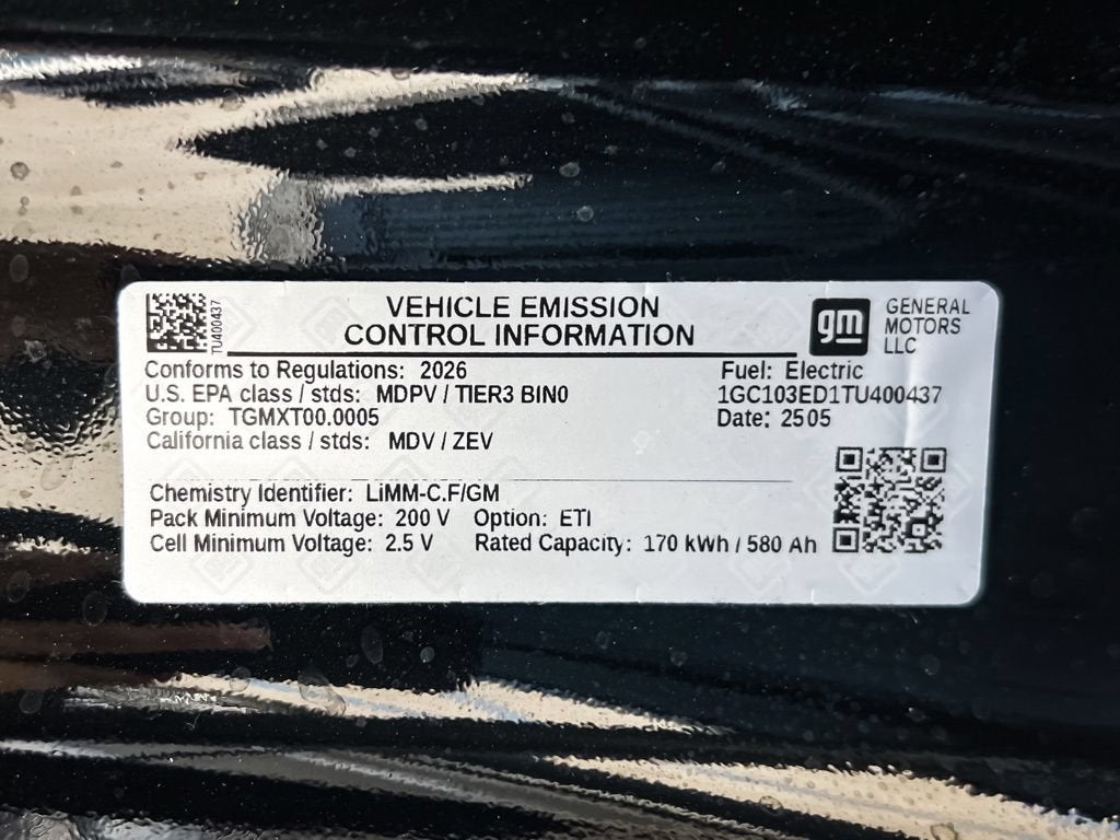 2026 Chevrolet Silverado EV Extended Range Trail Boss