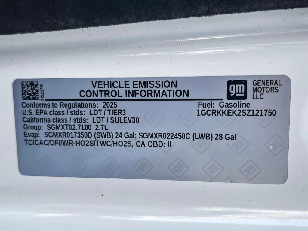 2025 Chevrolet Silverado 1500 LT