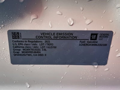 2021 Chevrolet Traverse LT Cloth