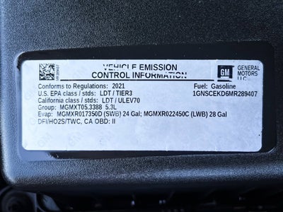 2021 Chevrolet Suburban RST