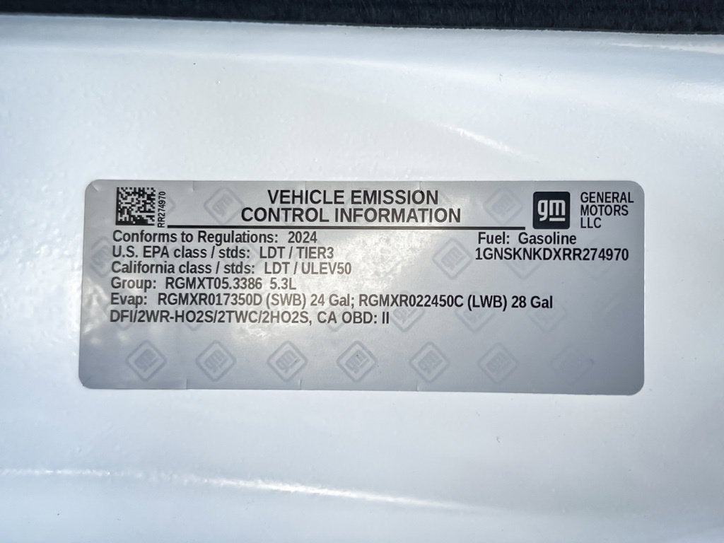 2024 Chevrolet Tahoe LT