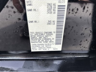 2023 Nissan Altima 2.5 SV