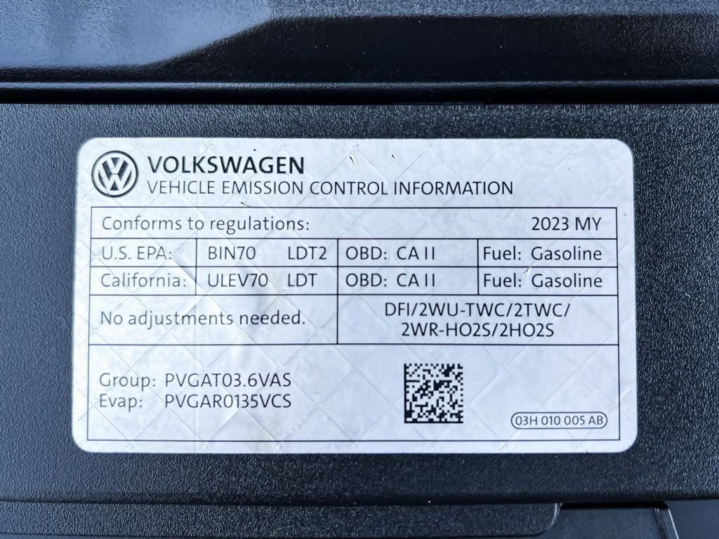 2023 Volkswagen Atlas Cross Sport 3.6L V6 SE w/Technology