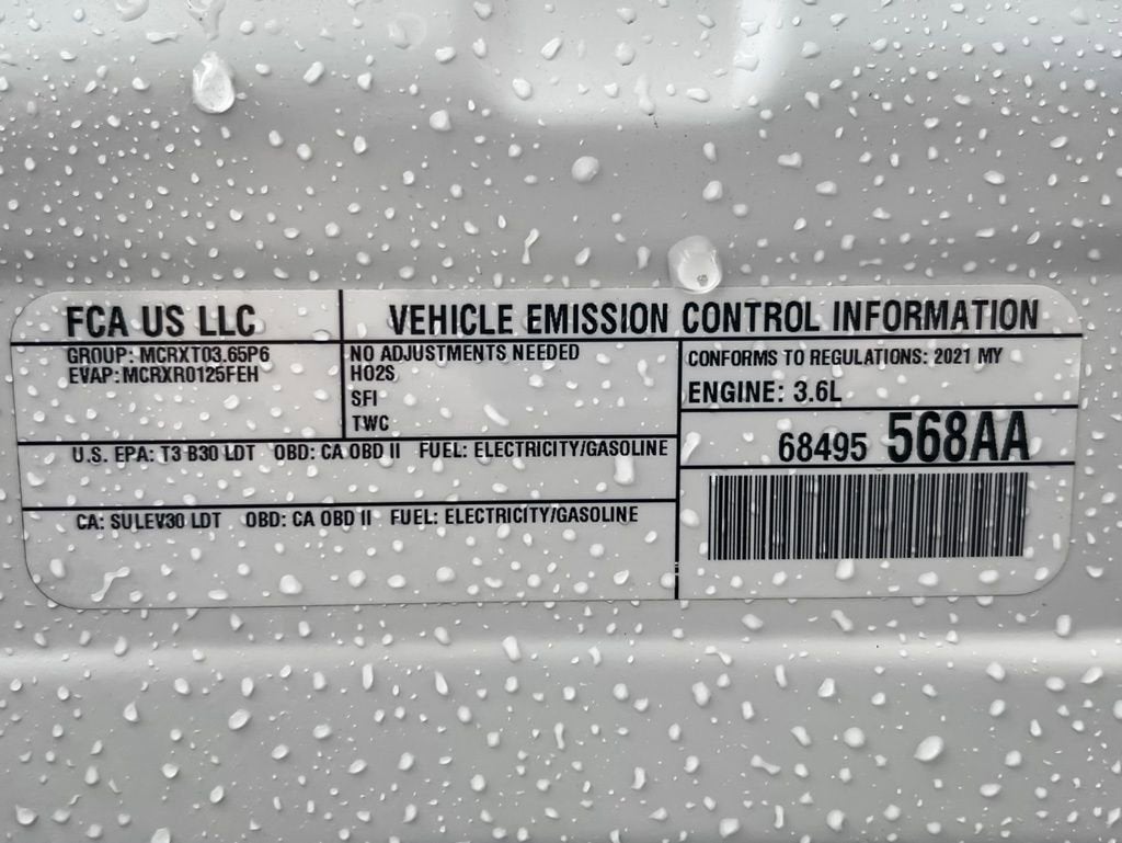2021 Chrysler Pacifica Hybrid Limited