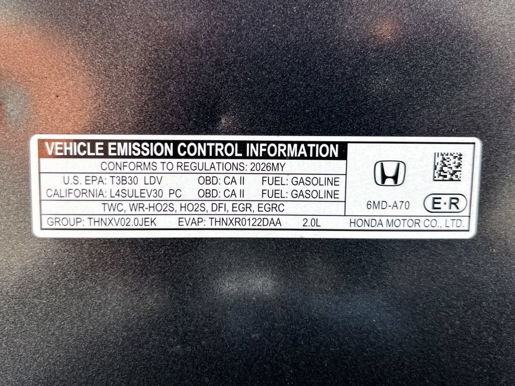 2026 Honda Civic Sport