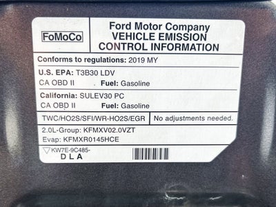 2019 Ford Fusion Hybrid SE