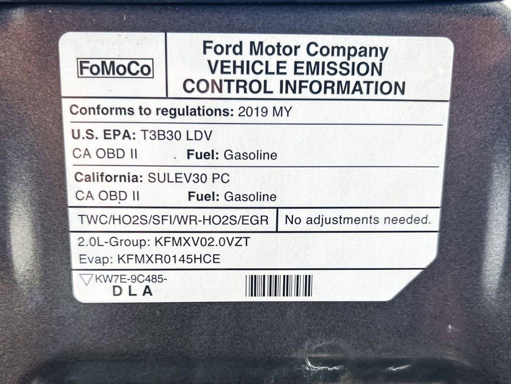 2019 Ford Fusion Hybrid SE