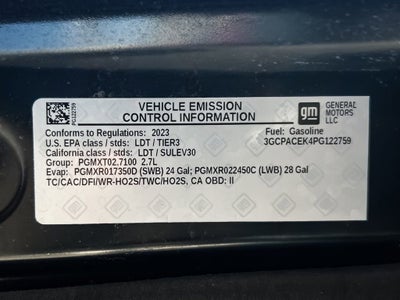 2023 Chevrolet Silverado 1500 LT