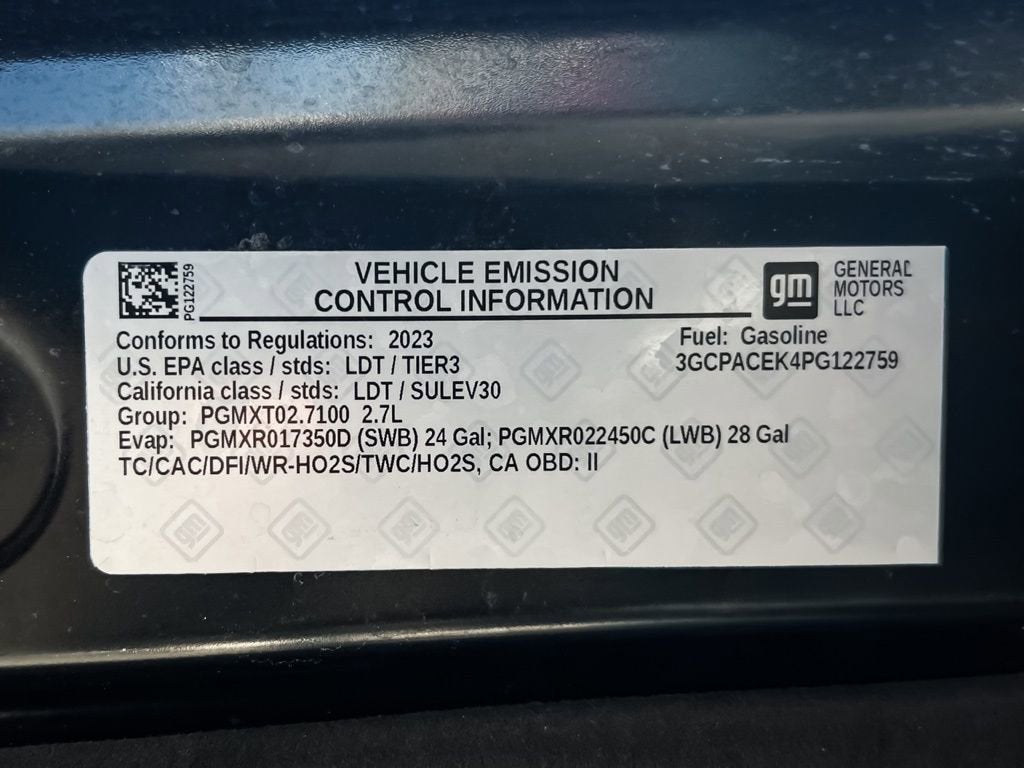 2023 Chevrolet Silverado 1500 LT