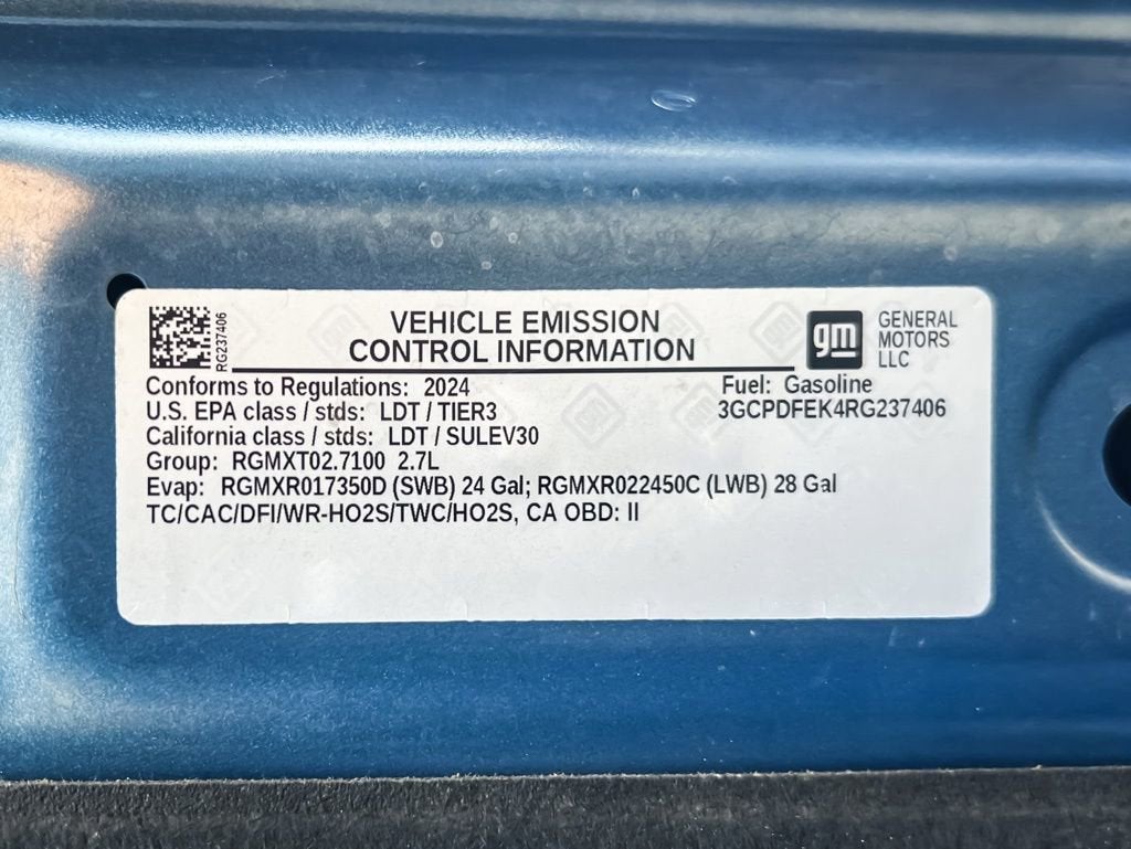 2024 Chevrolet Silverado 1500 LT Trail Boss