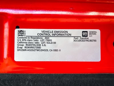 2024 Chevrolet Silverado 1500 Custom Trail Boss