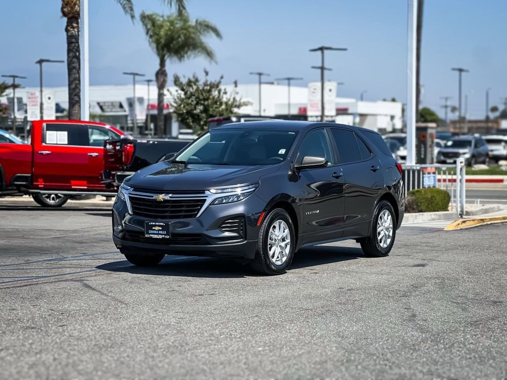 Used 2022 Chevrolet Equinox LS with VIN 3GNAXHEVXNS116784 for sale in Covina, CA