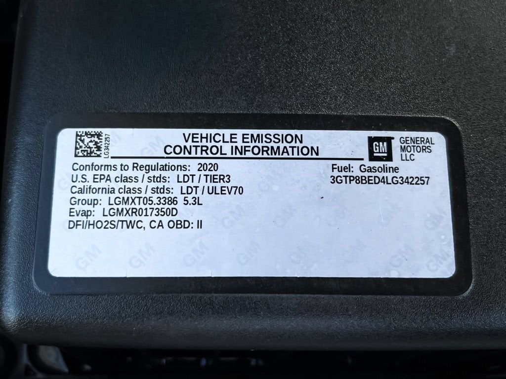 2020 GMC Sierra 1500 SLE