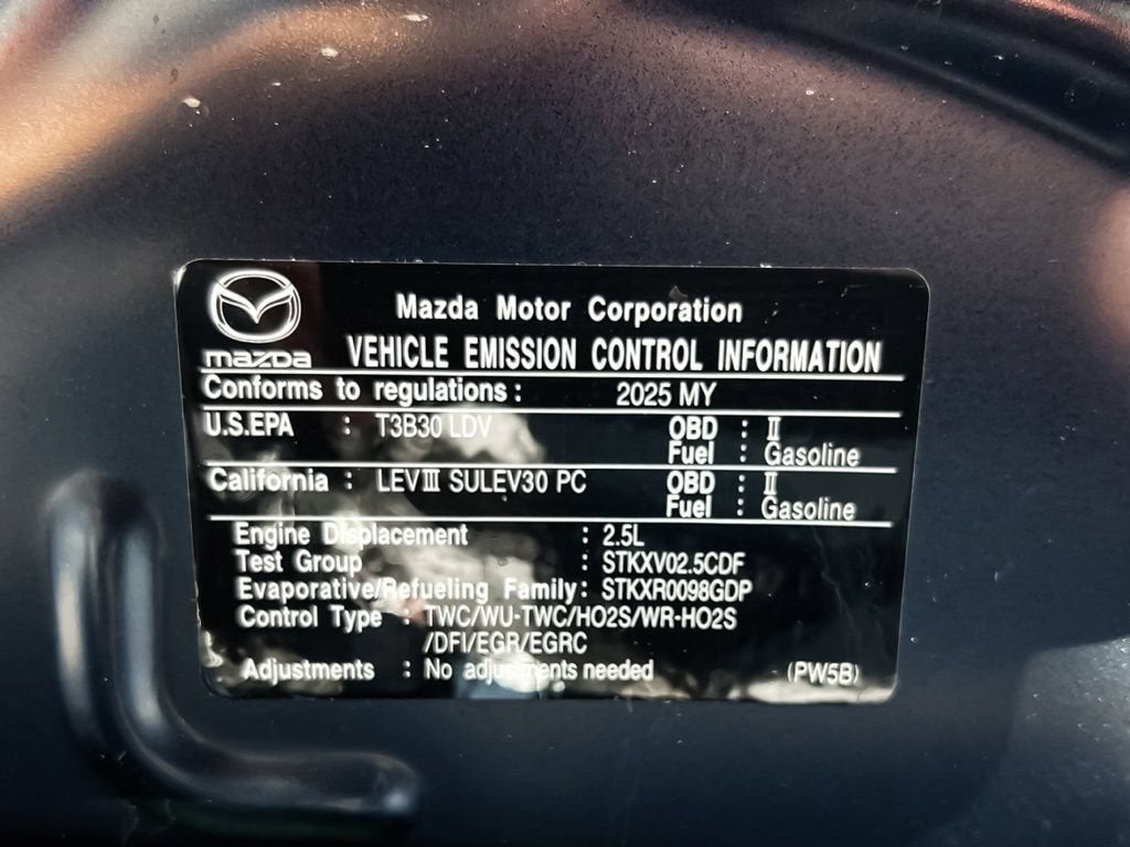 2025 Mazda Mazda3 Sedan 2.5 S