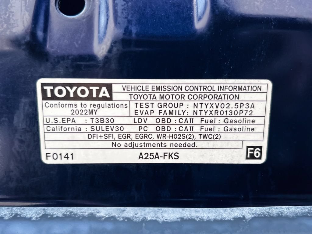 2022 Toyota Camry XSE