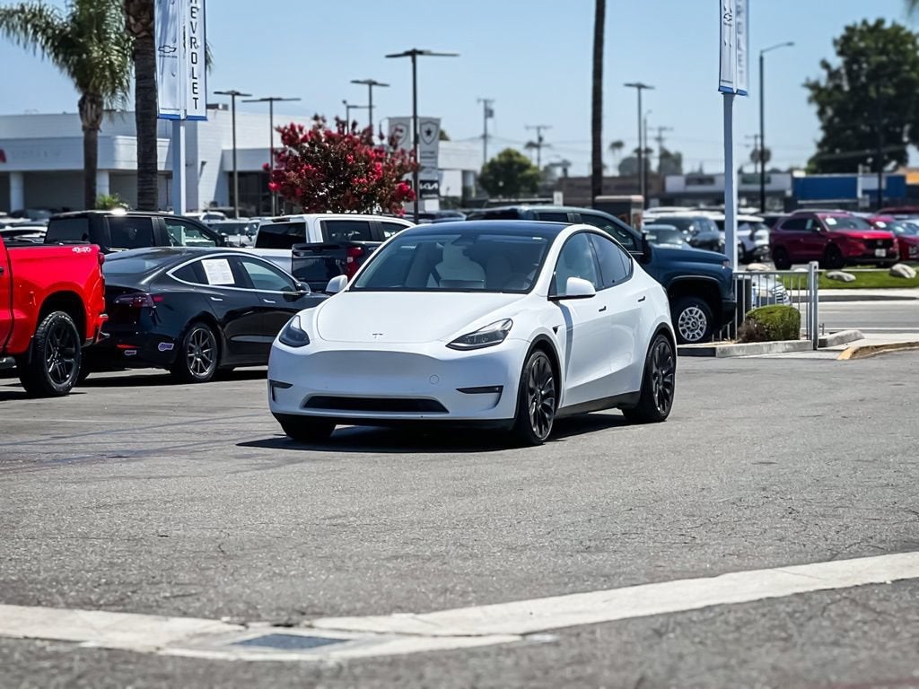 Used 2022 Tesla Model Y Performance with VIN 7SAYGDEF6NF486912 for sale in Covina, CA