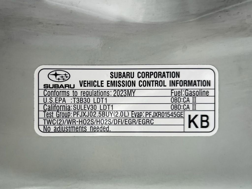 2023 Subaru Crosstrek CVT
