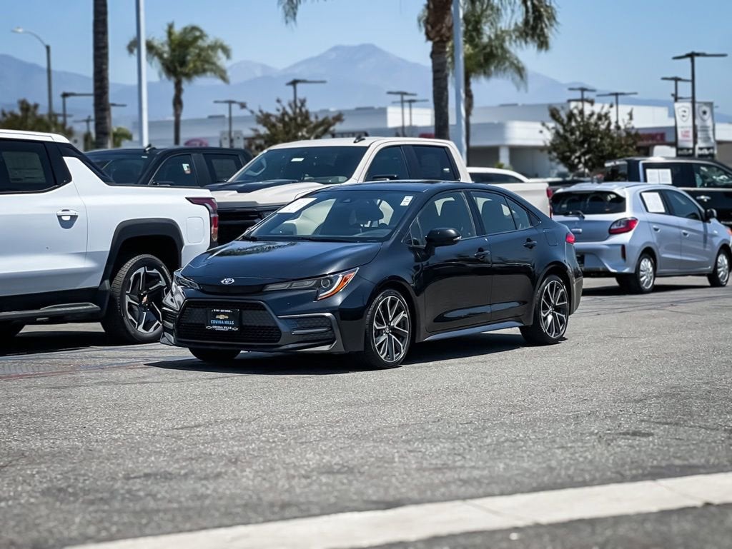 Used 2020 Toyota Corolla SE with VIN JTDS4RCE1LJ034648 for sale in Covina, CA