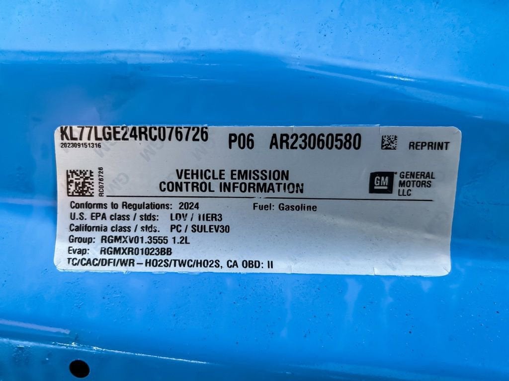 2024 Chevrolet Trax 1RS