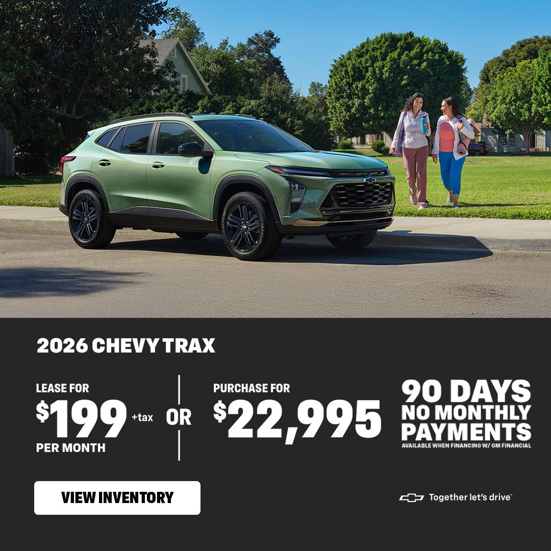 2026 Chevy Trax