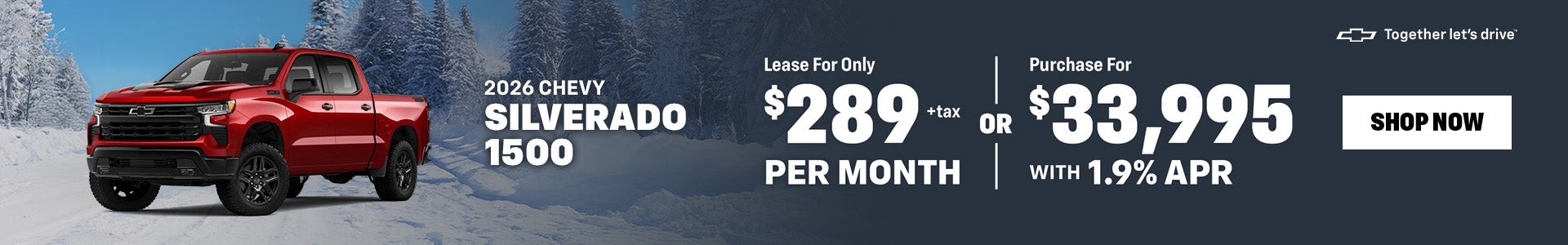 2026 Chevy Silverado 1500