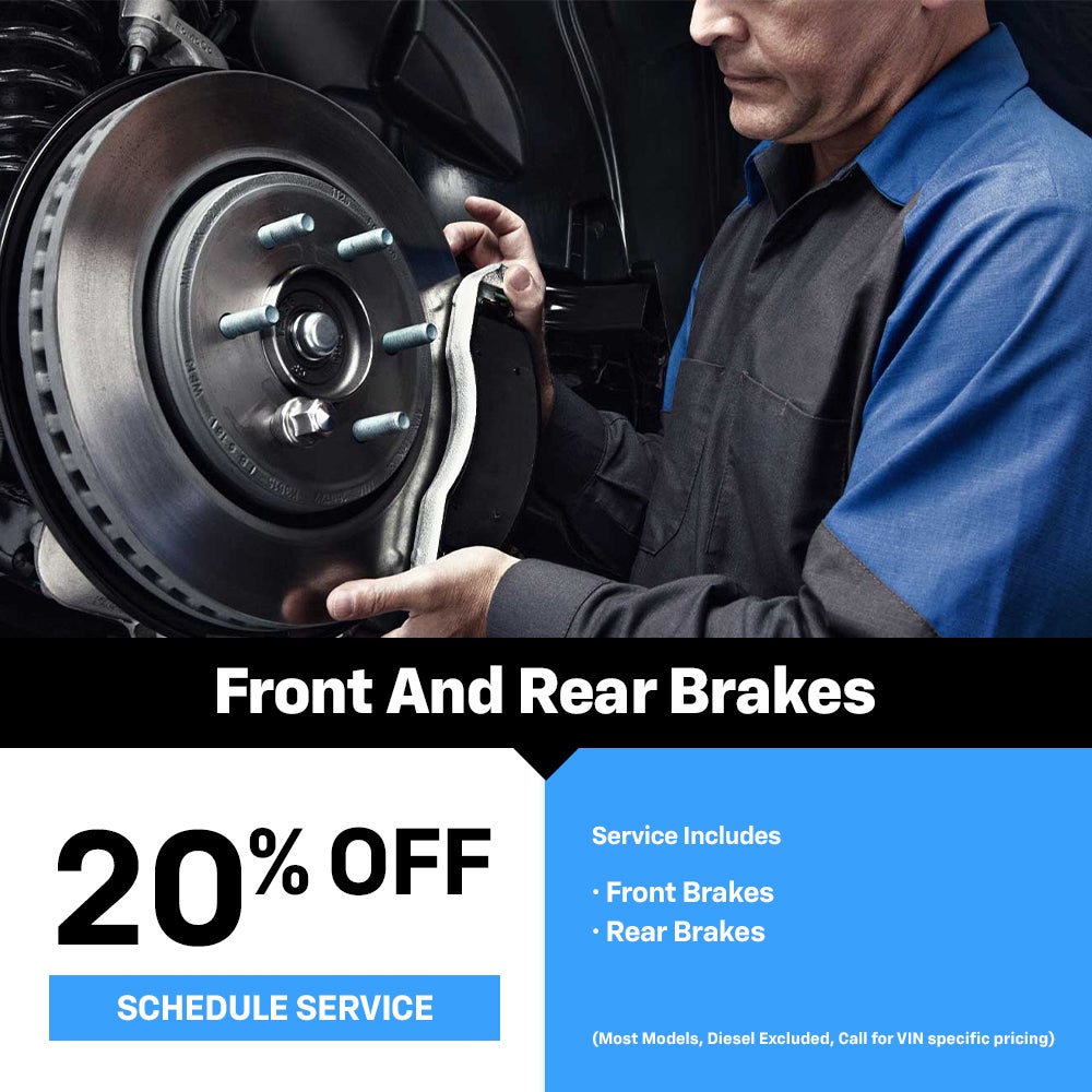 Front and Rear Brakes Special